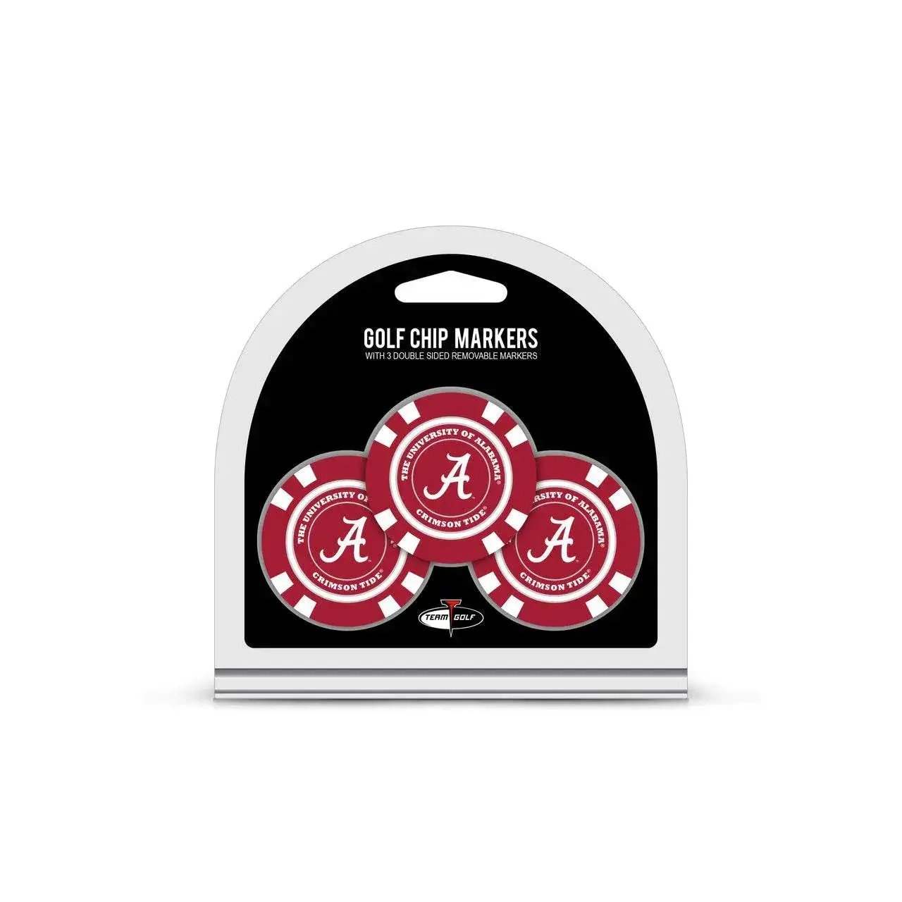 Alabama Crimson Tide Golf Chip With Marker Set 3 Pack - ToylandEU™