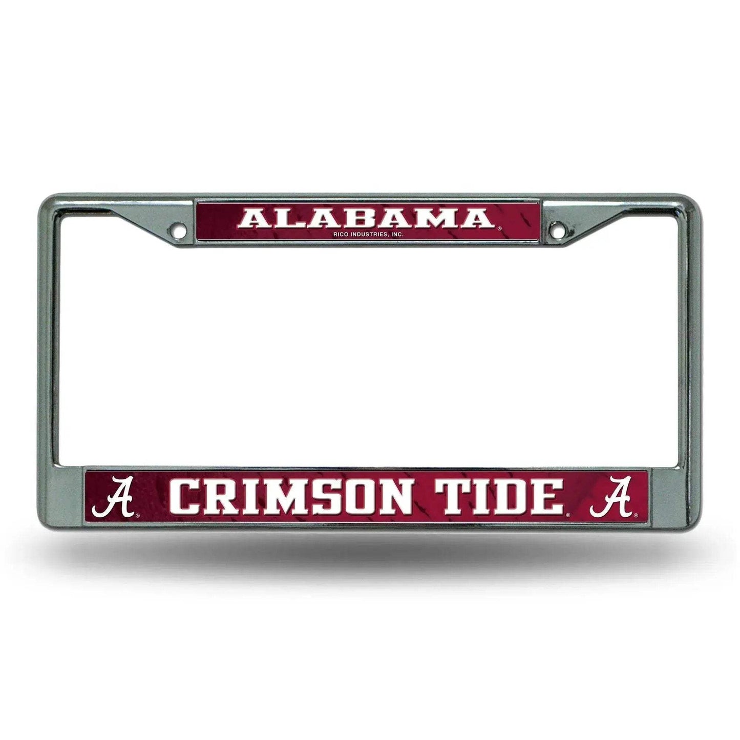Alabama Crimson Tide License Plate Frame Chrome Insert - ToylandEU™