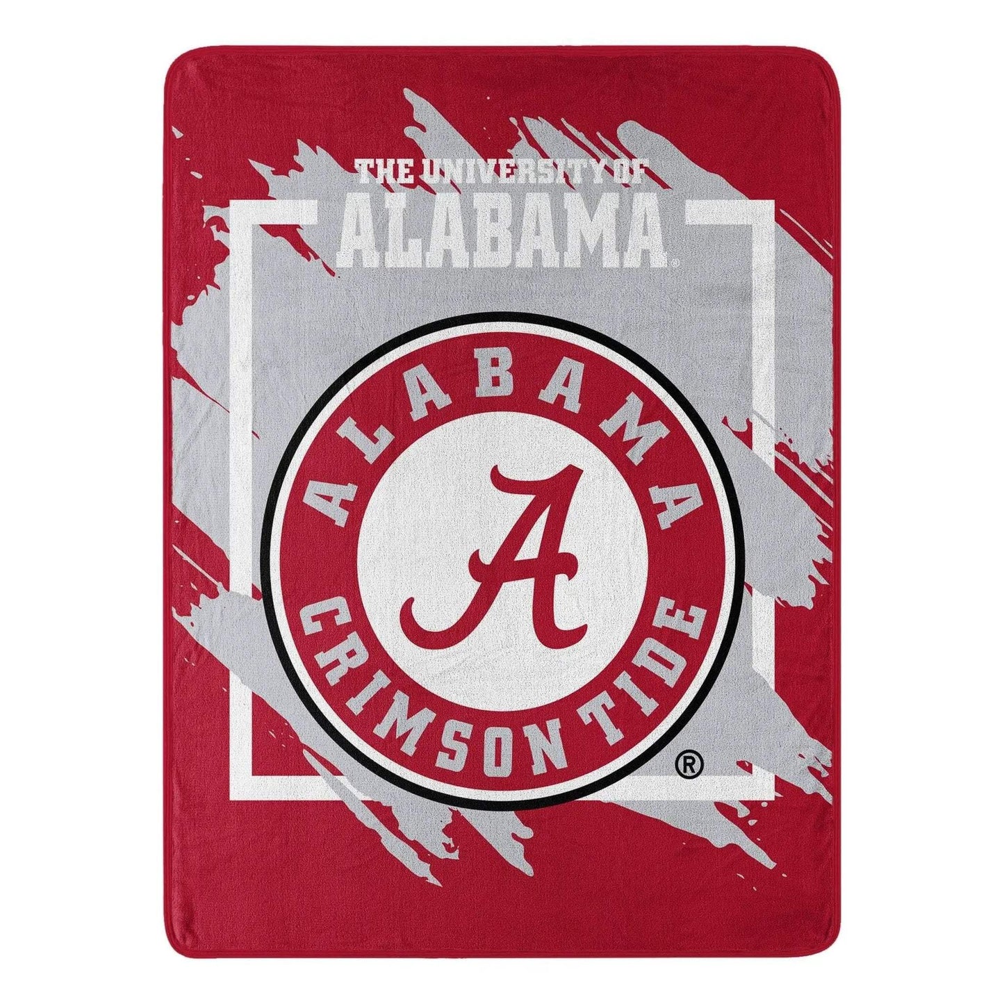 Alabama Crimson Tide Micro Raschel Blanket 46x60 Soft - ToylandEU