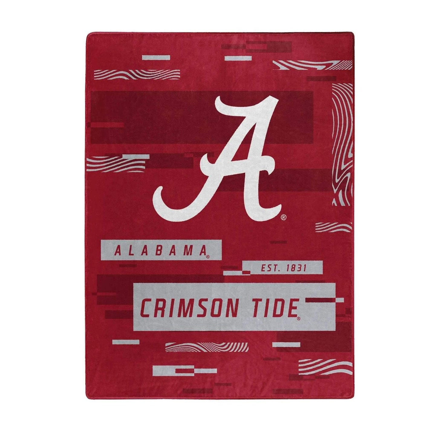 Alabama Crimson Tide Raschel Throw Blanket 60x80 Digital - ToylandEU™