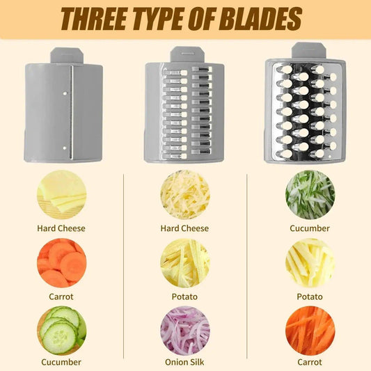 All In One Electric Cheese Grater Slicer Shredder Slim - ToylandEU™