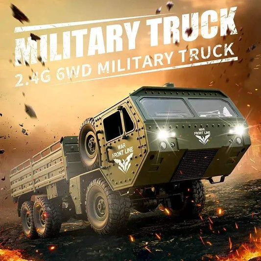 All-Terrain 6x6 RC Truck With Heavy Duty Steel Frame - ToylandEU
