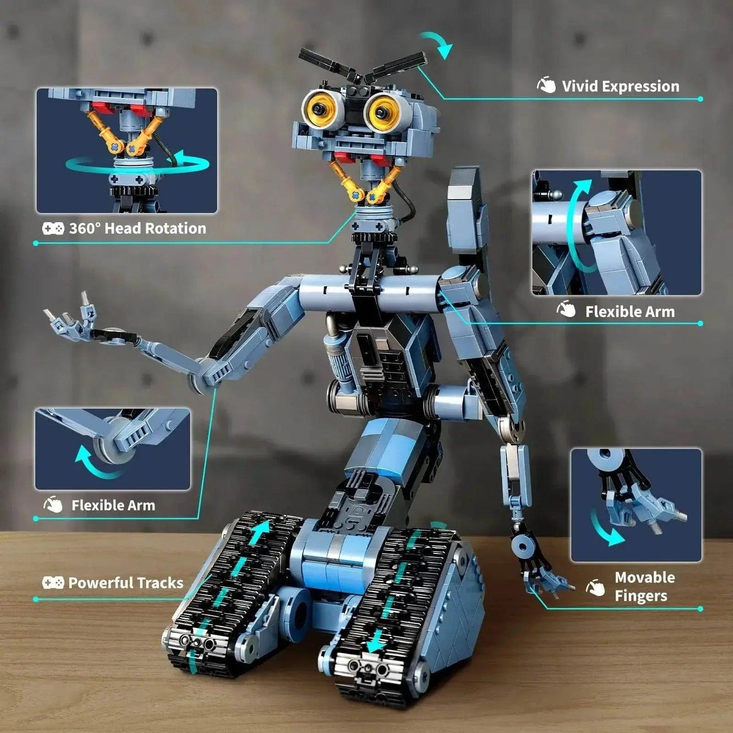 Amazing Robot Block Set Remote Control Toyland EU - ToylandEU™