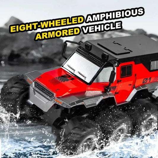 Amphibious All Terrain RC Car Eight Wheel Drive Kids - ToylandEU™