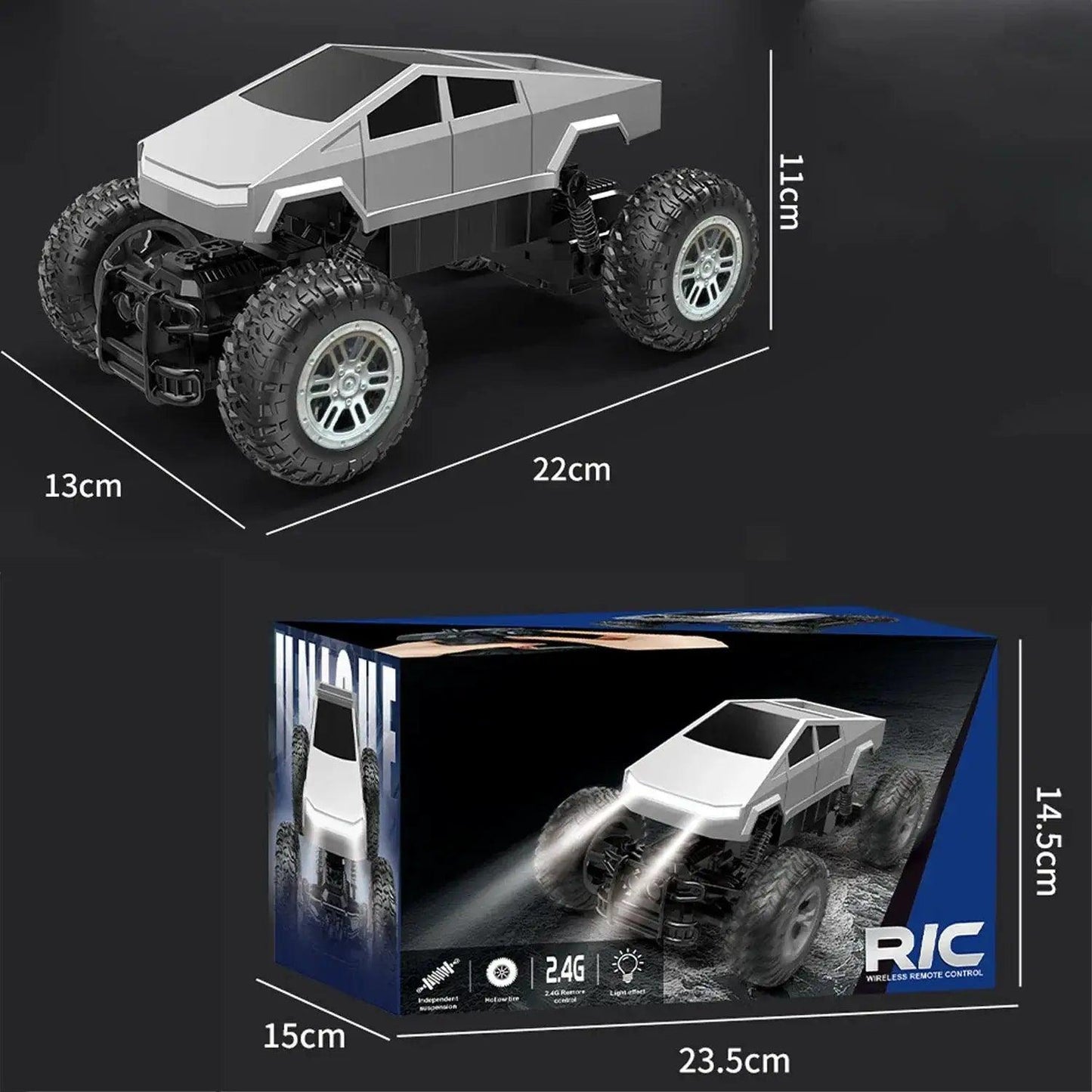 Amphibious RC Car Waterproof 4WD Off Road Monster Truck - ToylandEU™
