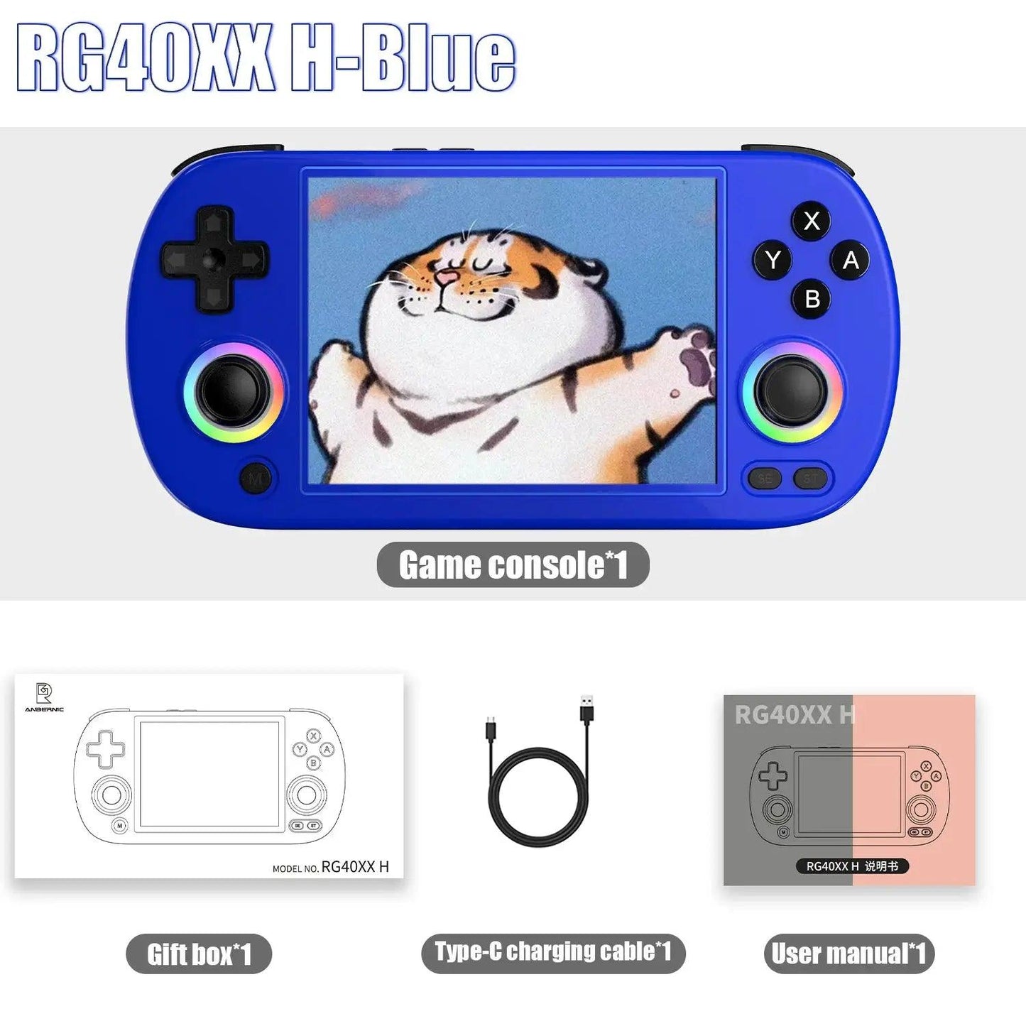 Anbernic RG40XX H Handheld Game Console 5K IPS Screen - ToylandEU™