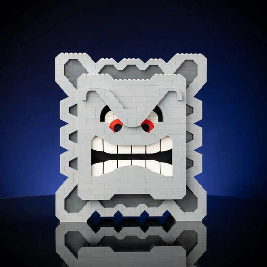 Angry Block LEGO Sculpture Life Size Display Premium - ToylandEU™