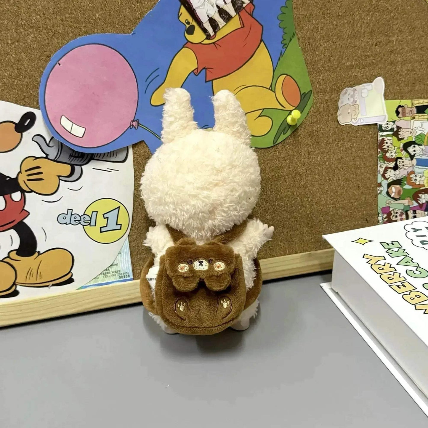 Animal Style 17Cm Labubu Backpack Doll Clothing Accessories - ToylandEU