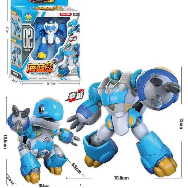 Anime Action Transformation Robot Toy For Kids Durable Gift - ToylandEU