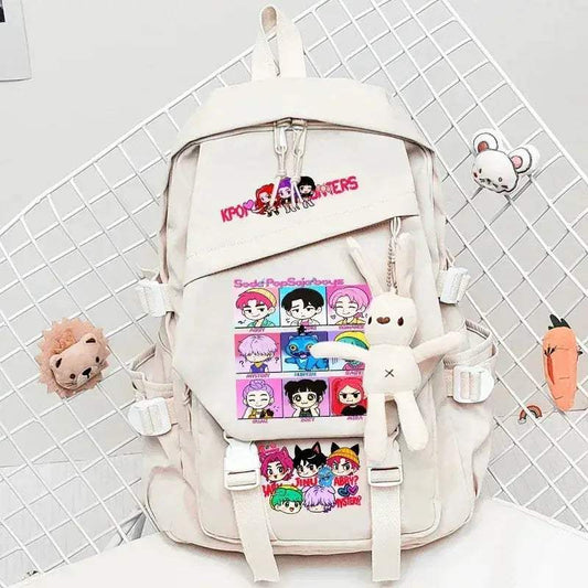 Anime Demon Hunters Backpack Large Capacity Water Repellent - ToylandEU