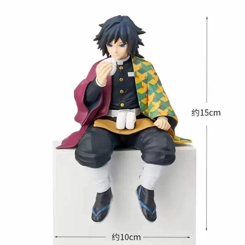 Anime Figurine Desk Decor PC Case Ornament Tanjiro Nezuko Zenitsu - ToylandEU
