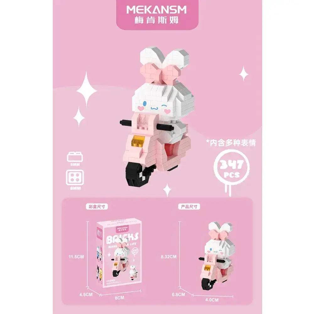 Anime Hello Kitty Building Block Model – Fun Assembled Toys for Kids - ToylandEU
