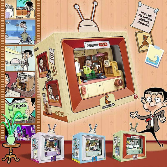 Anime Mr.Bean House Scene Series Building Block Toy Gift - ToylandEU