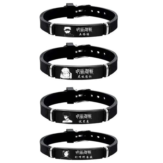 Anime Stainless Steel Bracelet Jujutsu Kaisen Fushiguro Toji Inverted Spear of Heaven Cosplay - ToylandEU