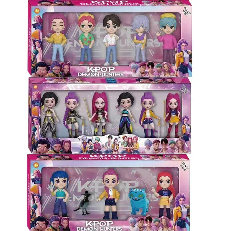 Anime Vinyl Figure Kpop Rumi Zoe Mira Desktop Trinket Gift - ToylandEU