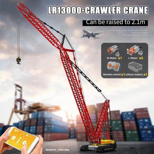 App-Controlled Motorized Crane Toy - 4318 Piece Construction Set - ToylandEU