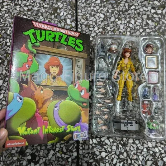 April O'Neil Action Figure NECA Collectible Toy 18cm - ToylandEU™