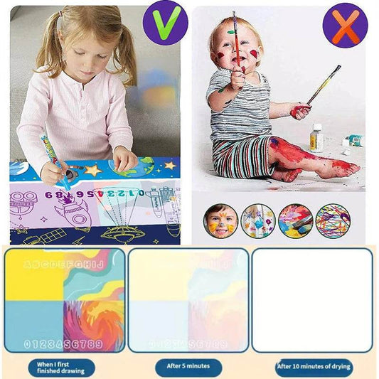 Aqua Doodle Magic Mat Set - Creative, Mess-Free Drawing for Kids - ToylandEU