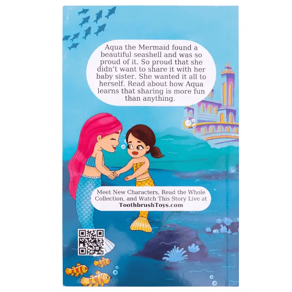 Aqua The Mermaid Engaging Seashell Storybook For Kids - ToylandEU™