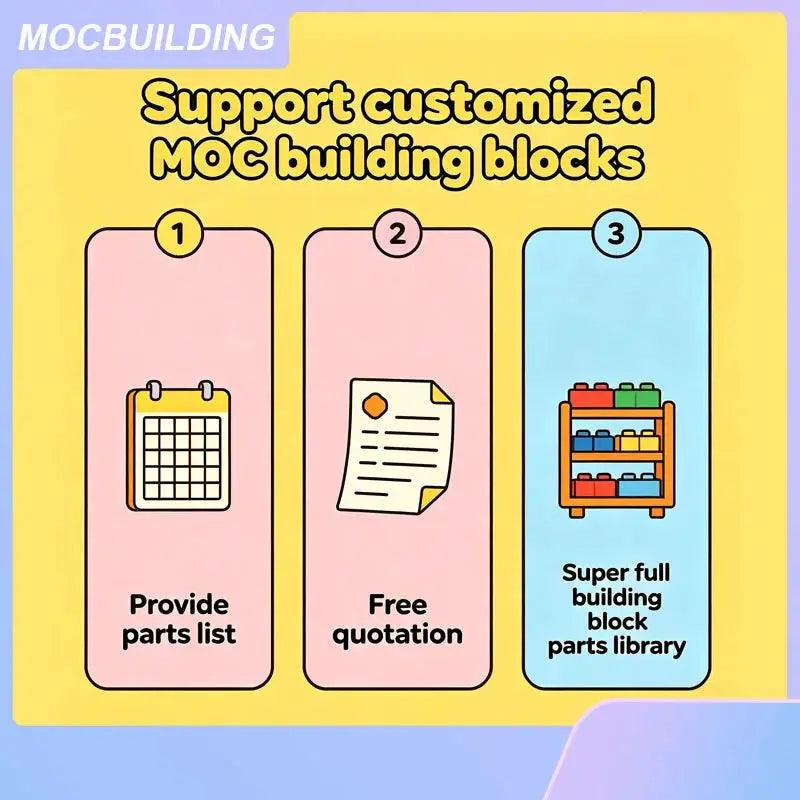 Architecture Model Building Blocks Set Educational Eco Toys - ToylandEU™