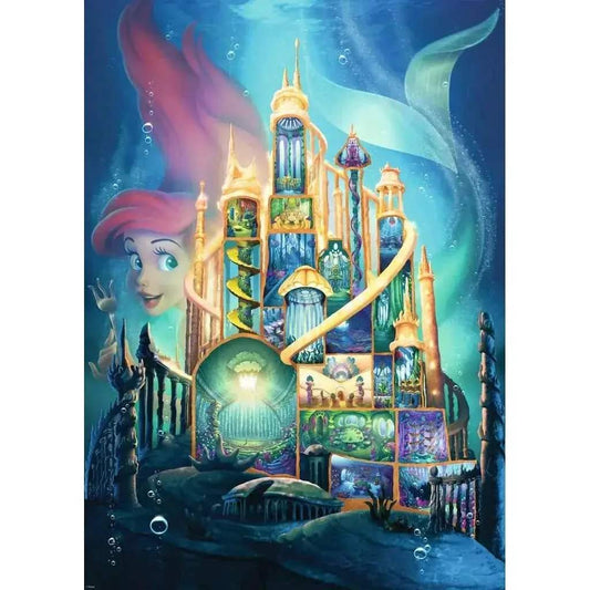 Ariel "Disney Castle Collection" 1000 Piece Jigsaw Puzzle Ravensburger - ToylandEU