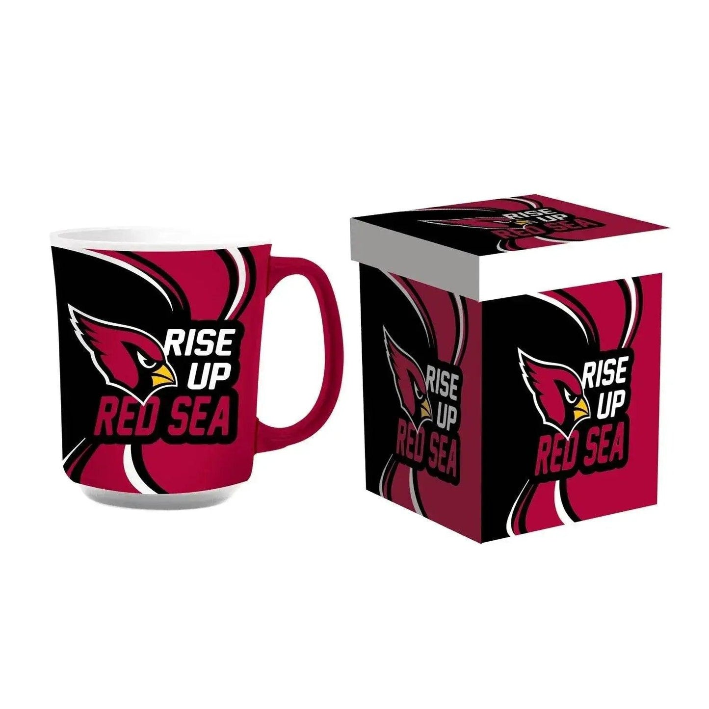 Arizona Cardinals 14oz Ceramic Mug With Matching Gift Box - ToylandEU™