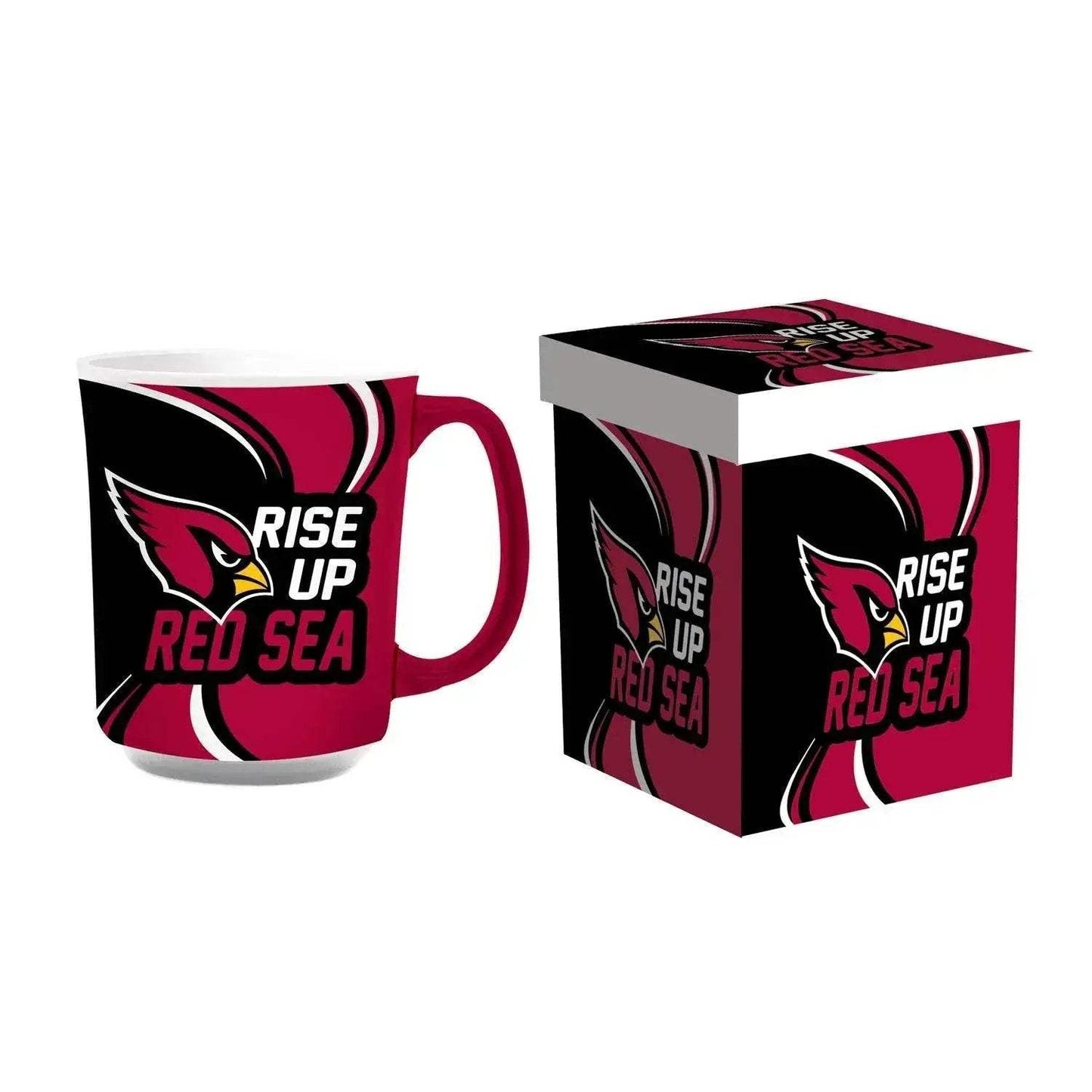 Arizona Cardinals 14oz Ceramic Mug With Matching Gift Box - ToylandEU™