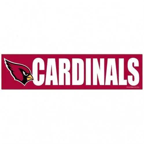 Arizona Cardinals Adhesive Bumper Sticker 3 By 12 Inch - ToylandEU™