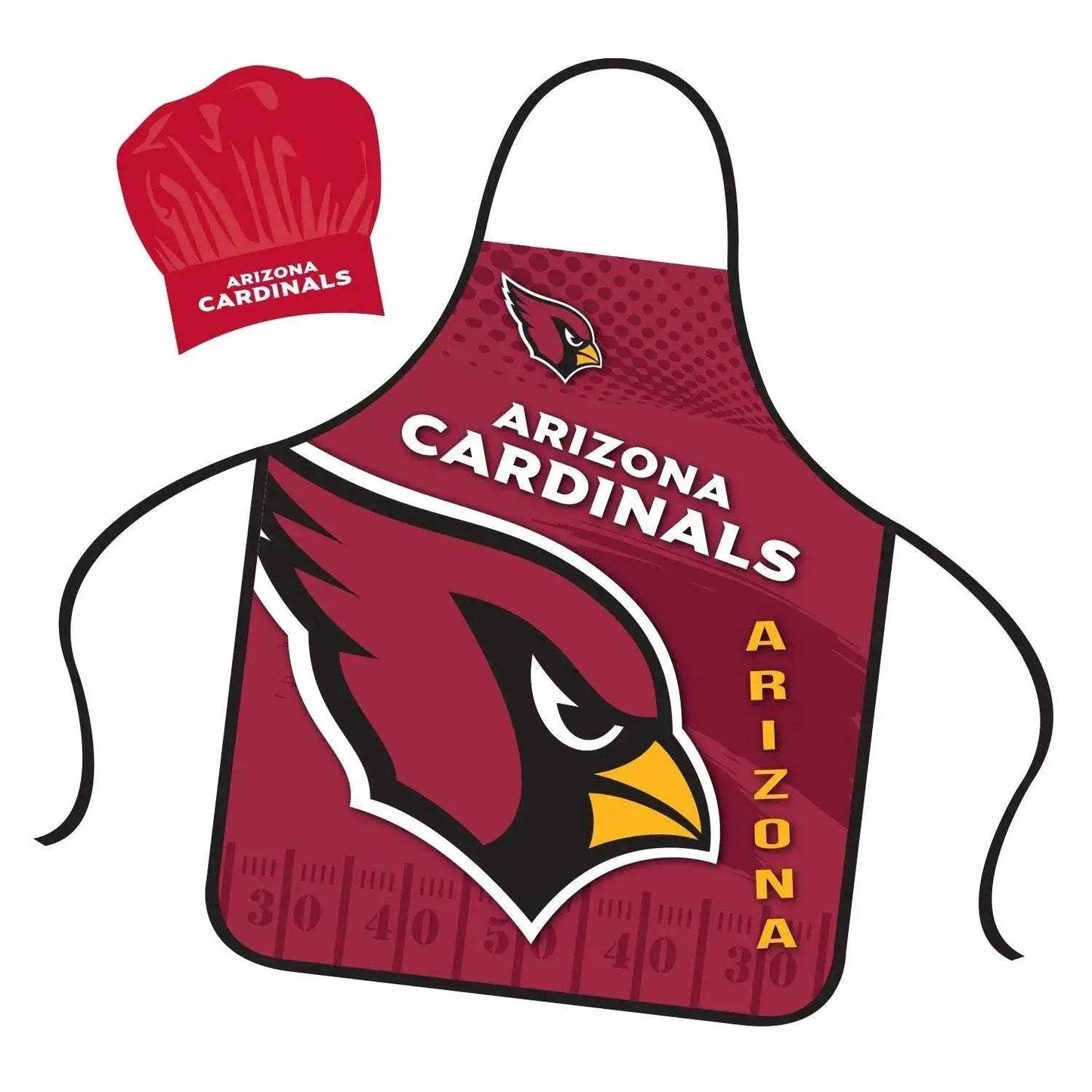 Arizona Cardinals Chef Hat And Apron Set For Fans Everyday - ToylandEU™