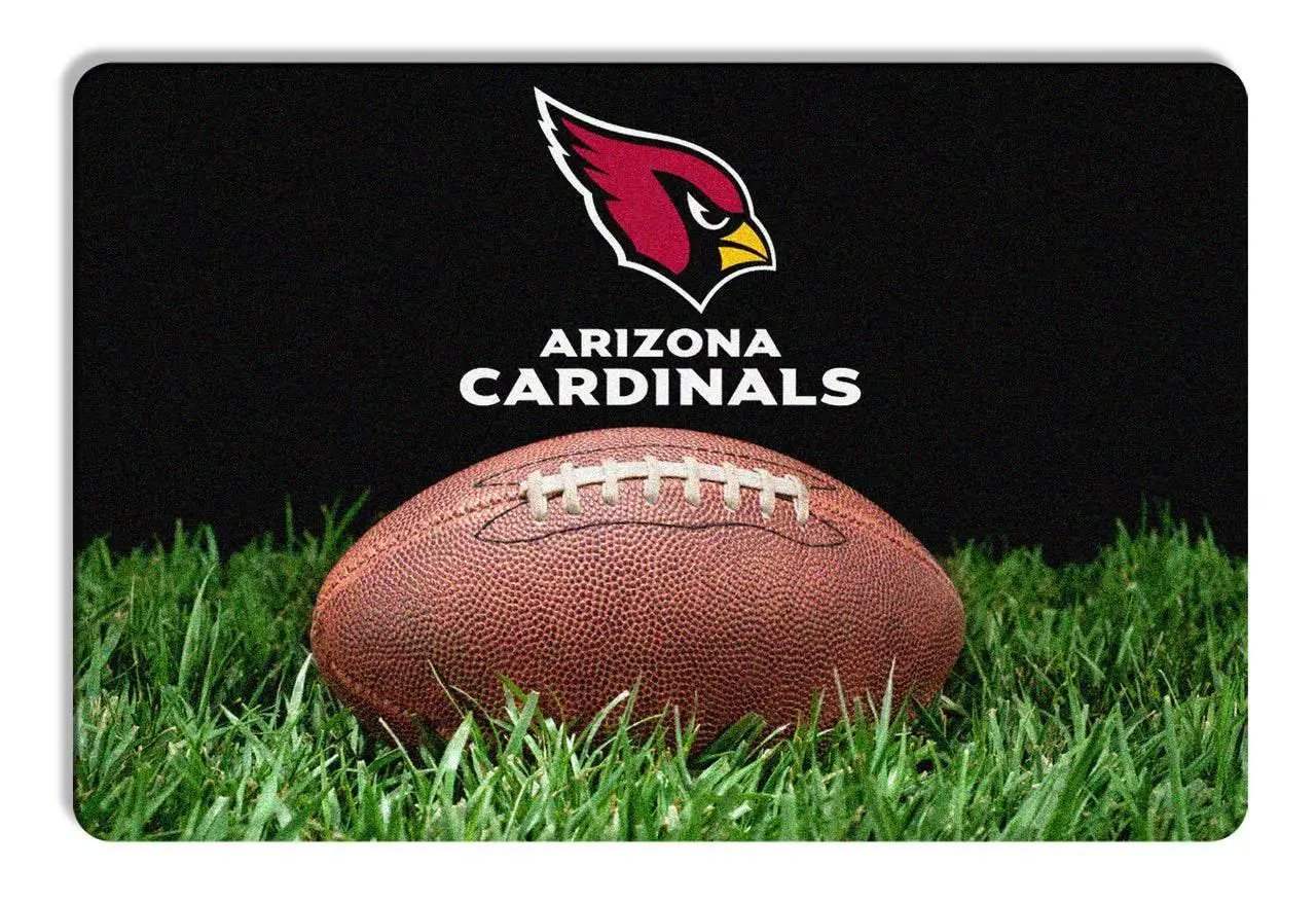 Arizona Cardinals Pet Bowl Mat Classic Football Size Large - ToylandEU™