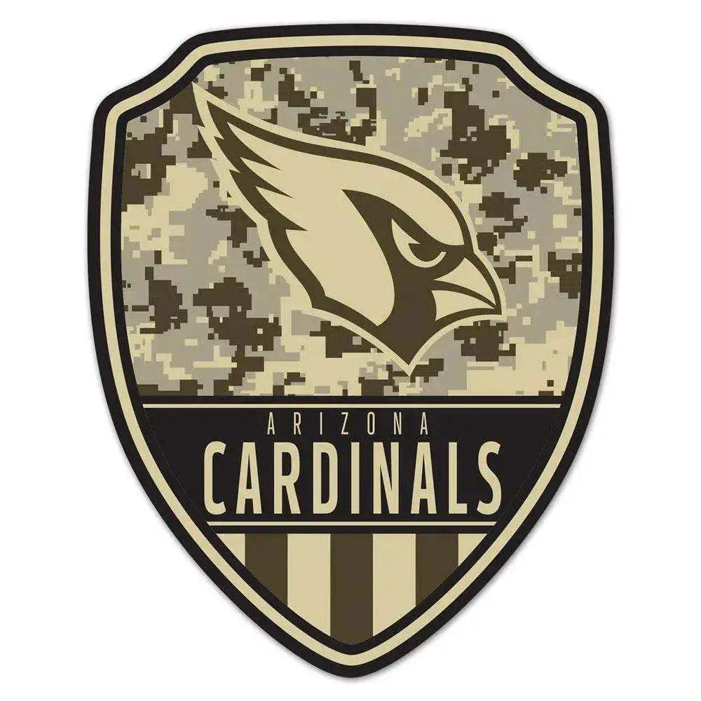 Arizona Cardinals Wood Sign Shield Shape 11x17 Inches - ToylandEU™