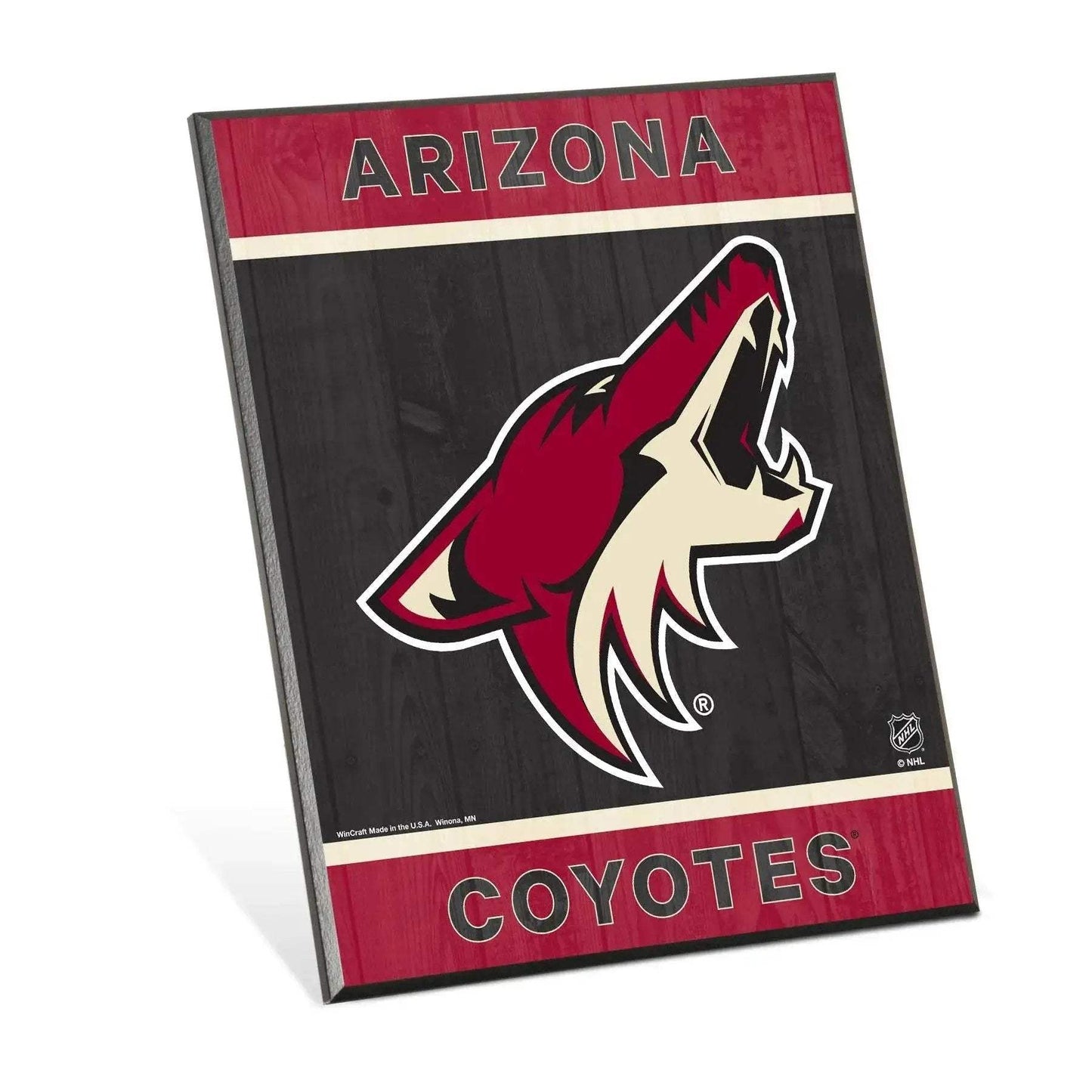 Arizona Coyotes Sign 8x10 Wood Plaque Collectible Authentic - ToylandEU™