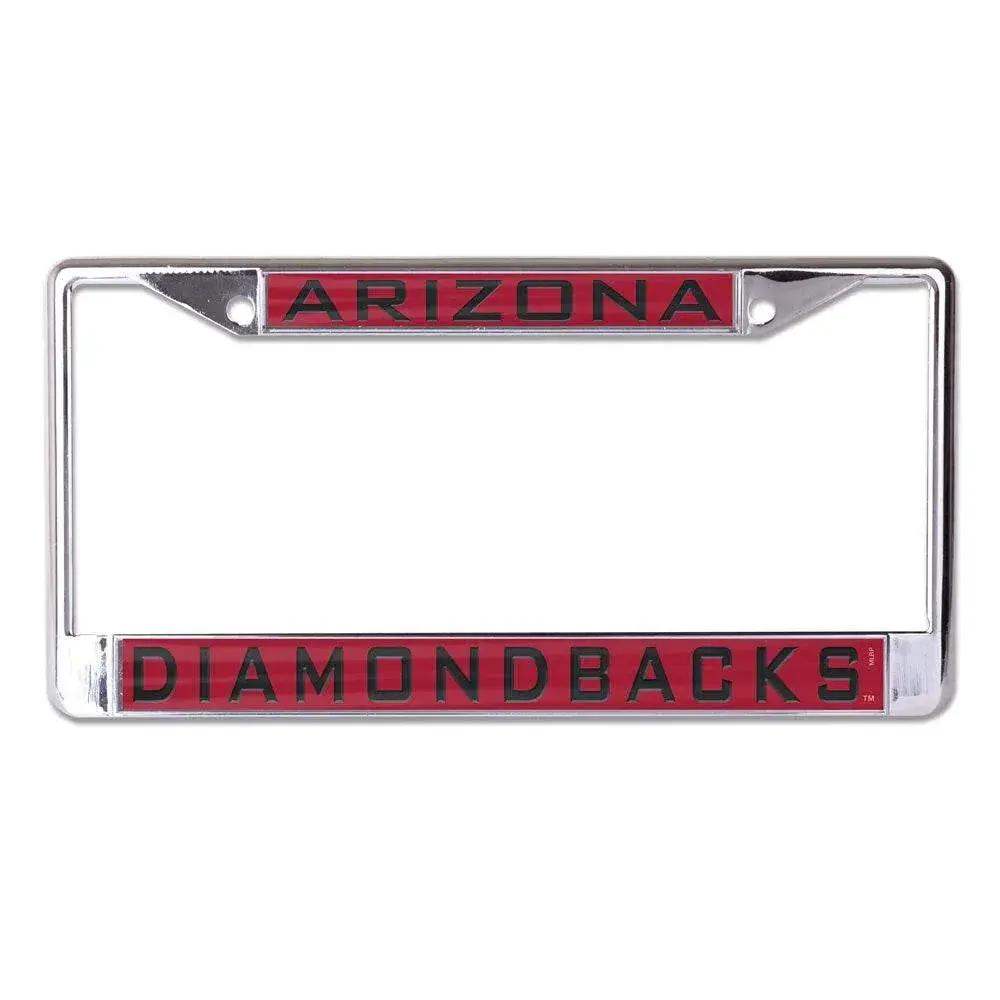 Arizona Diamondbacks Inlaid License Plate Frame Chrome - ToylandEU™
