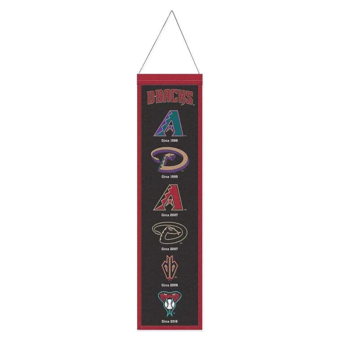 Arizona Diamondbacks Wool Banner 8x32 Heritage Evolution - ToylandEU™