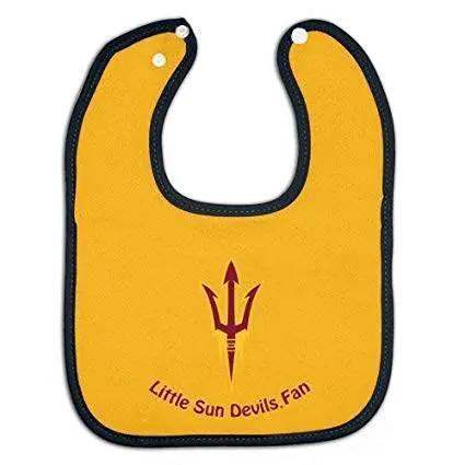 Arizona State Sun Devils Baby Bib Two Tone Snap Style - ToylandEU™