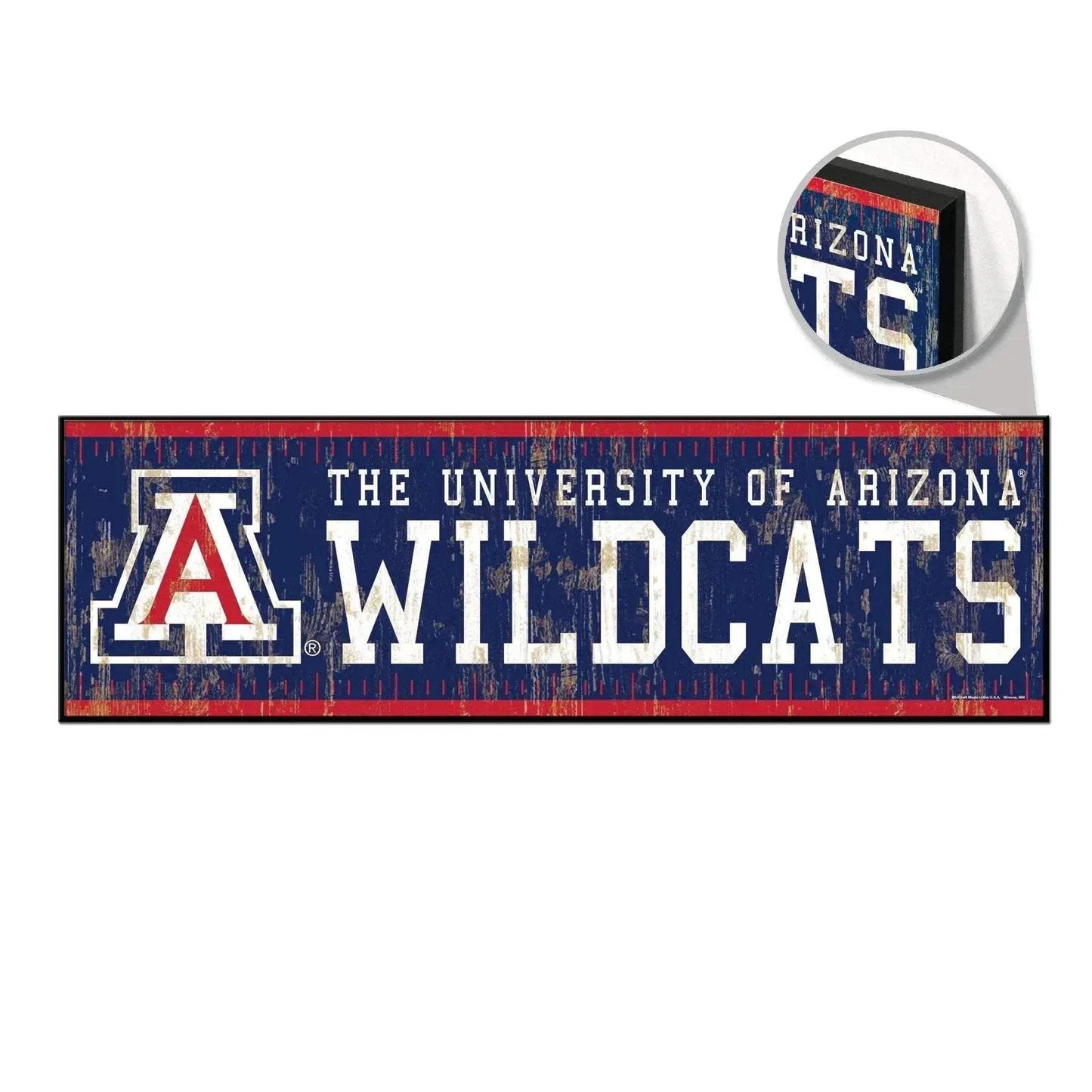 Arizona Wildcats Sign 9x30 Wood Yard Marker Garden Decor - ToylandEU™