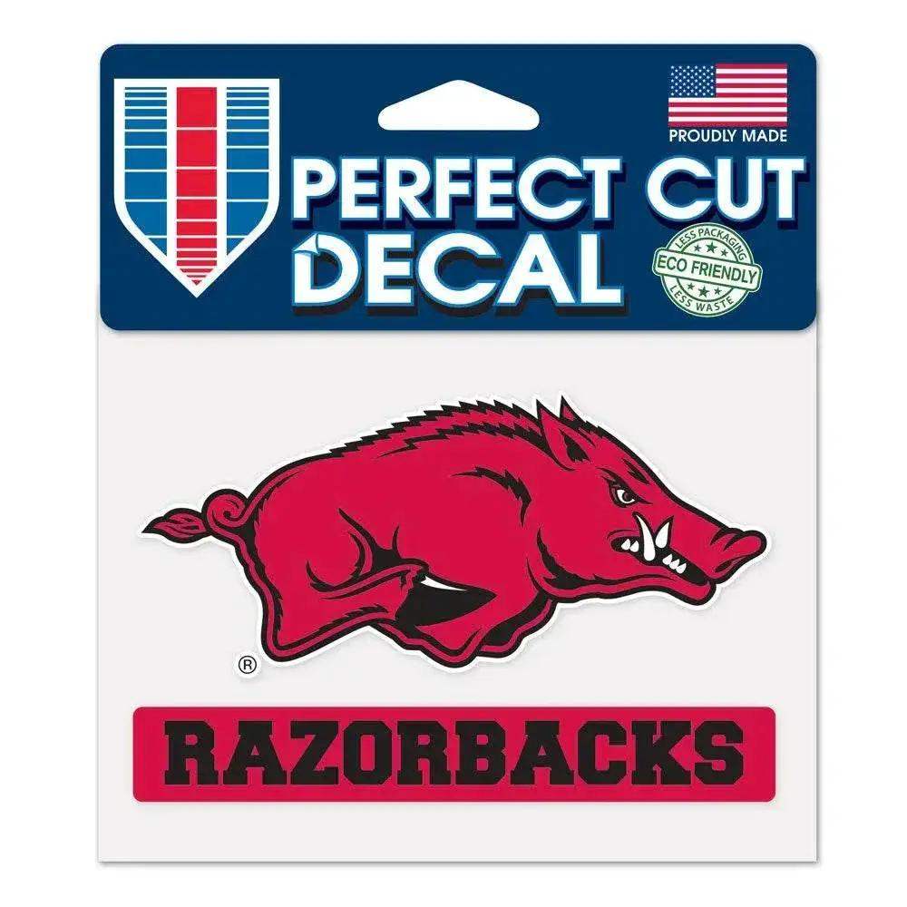 Arkansas Razorbacks Decal 4.5x5.75 Perfect Cut Color - ToylandEU™