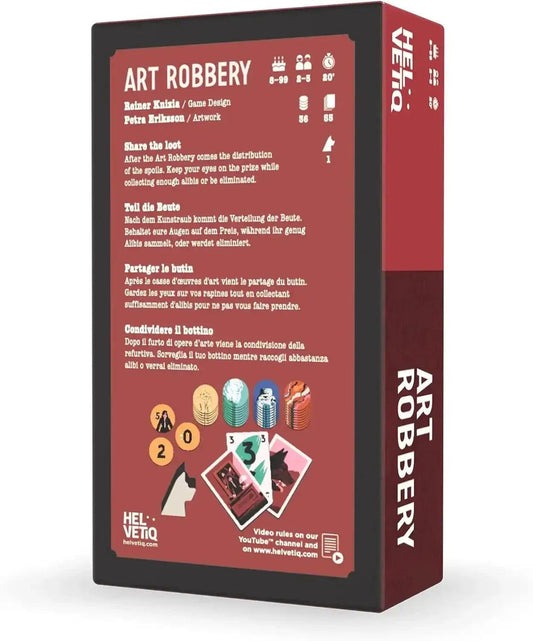 Art Heist Card Game For Two To Five Players Loot Twist - ToylandEU™