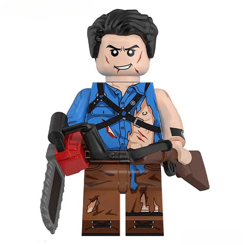 Ash from The Evil Dead Lego Horror Movie Minifigures Custom Toys NEW 1 - Minifigure Toys