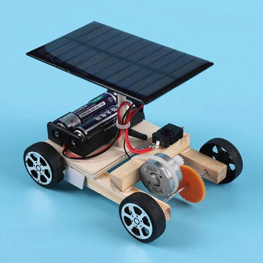 Assemble Solar Car DIY Electronic Kit Creative Inventions for Kids Motor Ability and Active Thinking Educational Technology Toy - ToylandEU