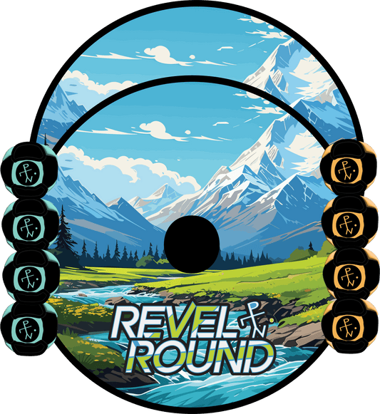 Mountain Stream Edition | Revel Round Lawn Toss Game Set