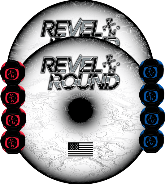 Freedom Flow Edition | Revel Round Lawn Toss Game Set