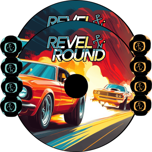 Full Throttle Edition | Revel Round Lawn Toss Game Set