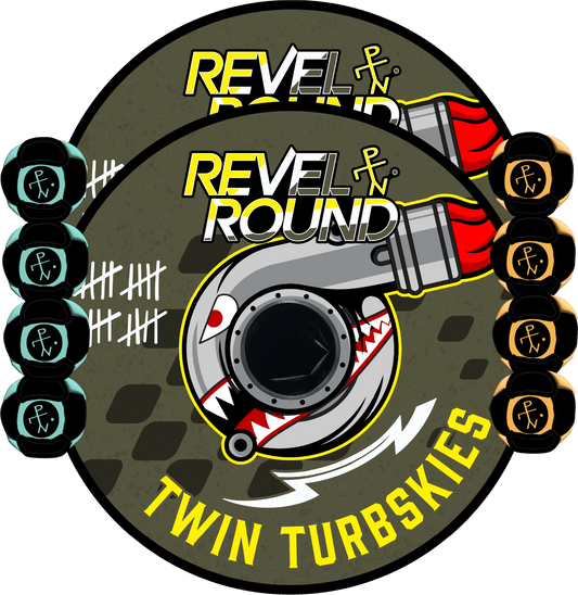 Twin Turbskies Edition | Revel Round Lawn Toss Game Set