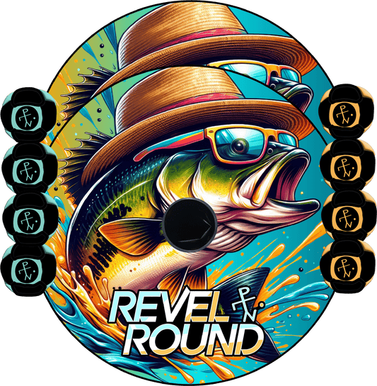 Kid Rock Bass Edition | Revel Round Lawn Toss Game Set