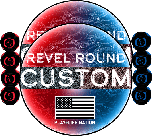 Custom Revel Round Set | Personal Artwork | Travel Ready | Family Games
