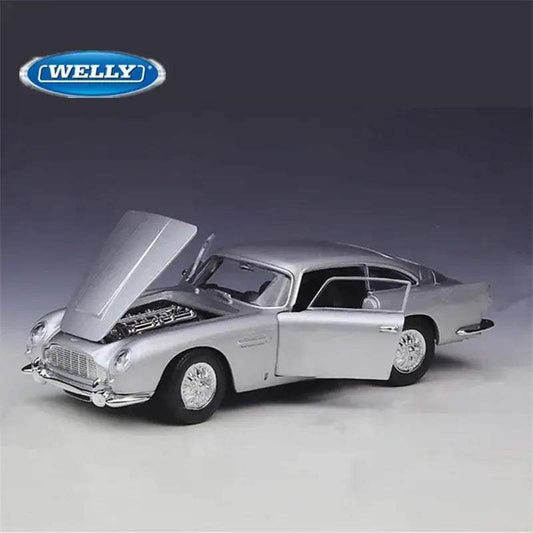 Aston Martin DB5 Diecast 124 Scale Model Car Collectible - ToylandEU