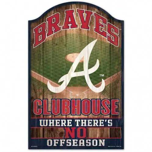 Atlanta Braves 11x17 Wood Sign For Fan Cave Indoor Decor - ToylandEU™
