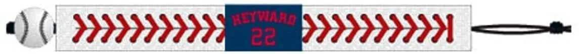 Atlanta Braves Leather Bracelet Jason Heyward Ceramic Bead - ToylandEU™