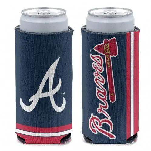 Atlanta Braves Slim Can Cooler Full Color Imprinted - ToylandEU™